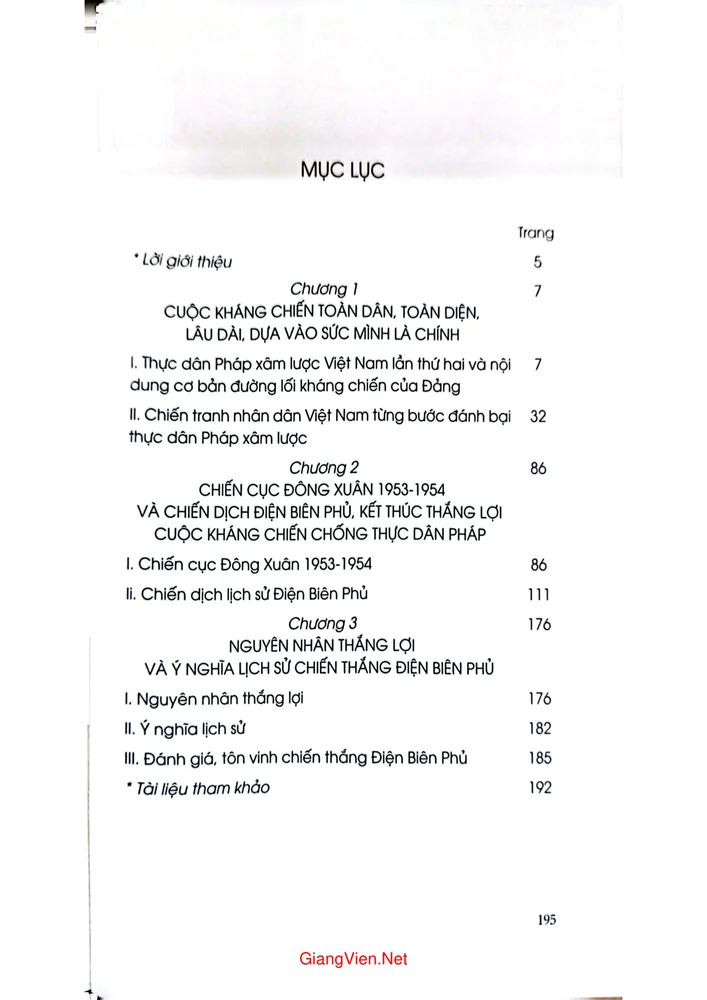 Trang 3 - Ảnh minh họa nội dung sách Chiến dịch Điện Biên Phủ thắng lợi của bản lĩnh và trí tuệ Việt Nam