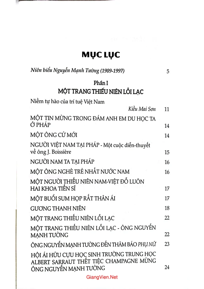 Trang 1 - Ảnh minh họa nội dung sách Niềm tự hào của trí tuệ Việt Nam