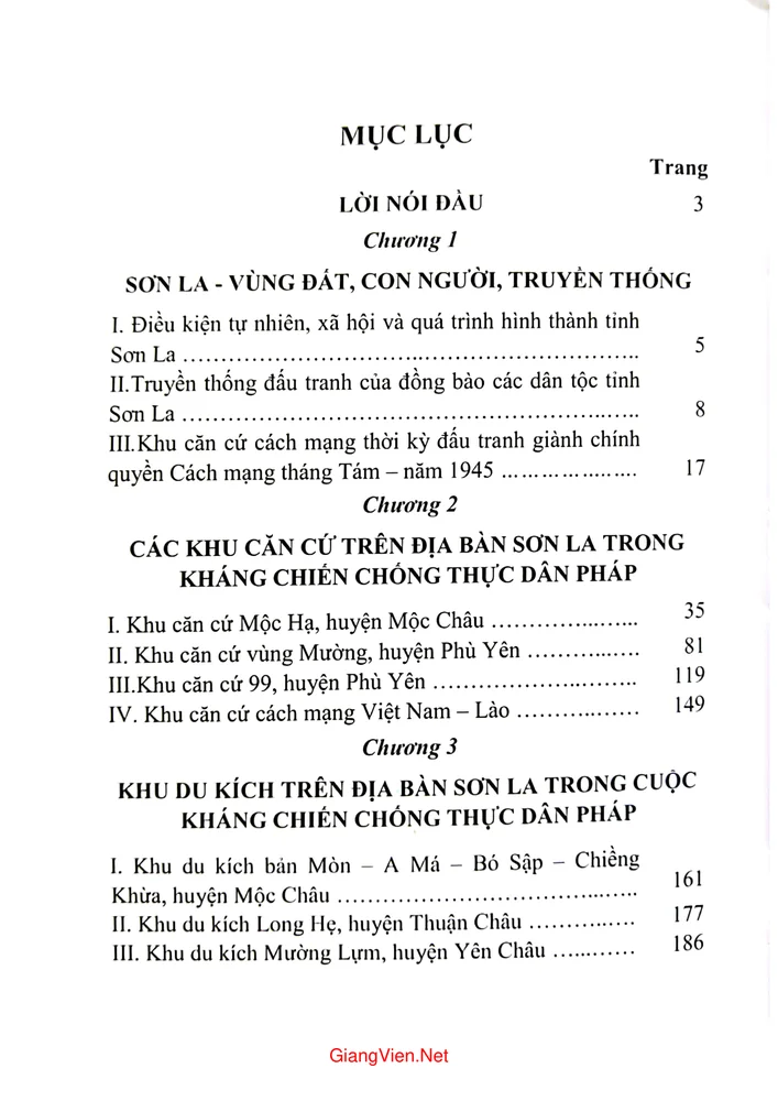Trang 1 - Ảnh minh họa nội dung sách Hậu phương chiến tranh nhân dân tỉnh Sơn La