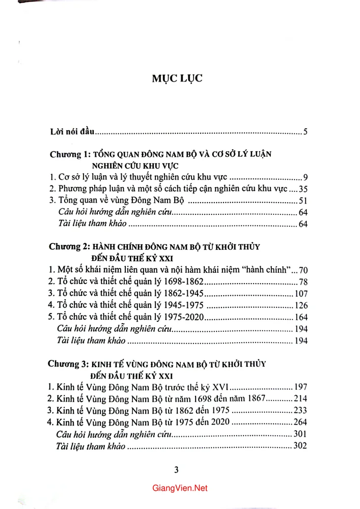 Trang 1 - Ảnh minh họa nội dung sách Đông Nam bộ học - Một số chỉ đề căn bản