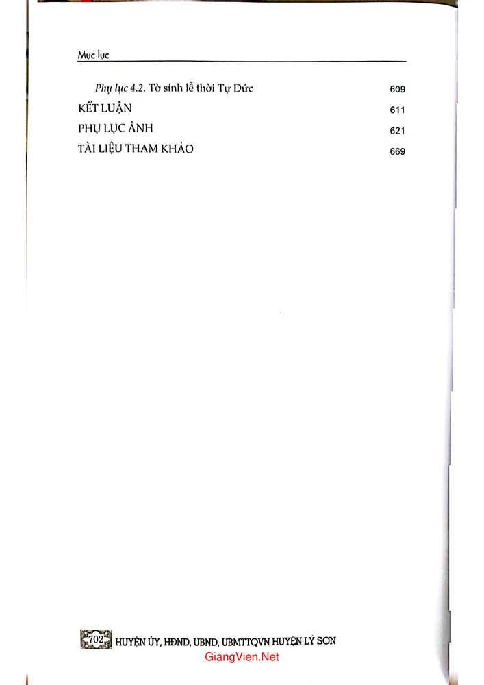 Trang 18 - Ảnh minh họa nội dung sách Địa chí huyện Lý Sơn