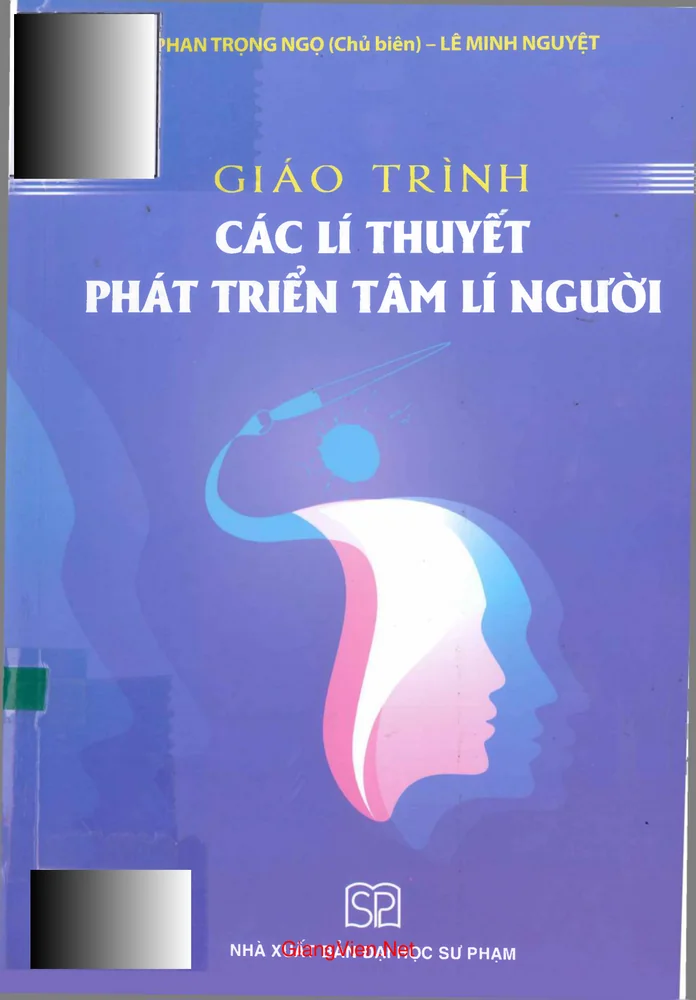 Giáo trình Các lý thuyết phát triển tâm lý con người