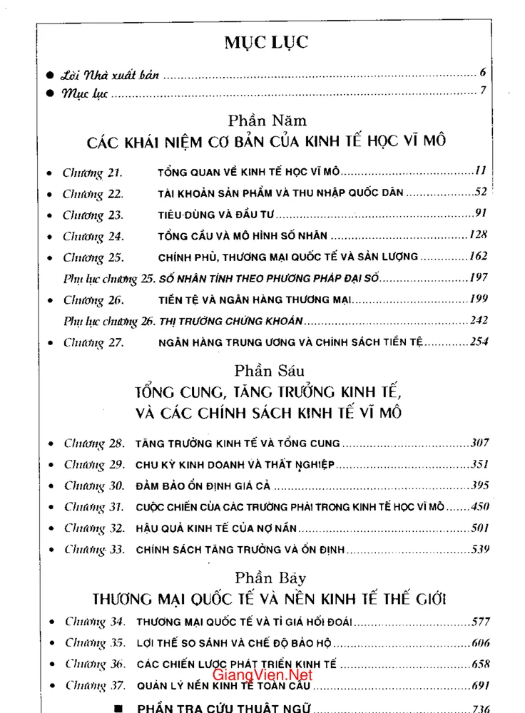 Trang 1 - Ảnh minh họa nội dung sách Kinh tế học (tập 2)