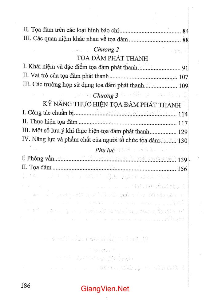 Trang 2 - Ảnh minh họa nội dung sách Phỏng vấn phát thanh và tọa đàm phát thanh