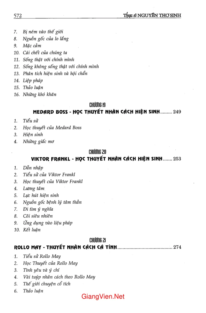 Trang 7 - Ảnh minh họa nội dung sách Các học thuyết tâm lý học nhân cách