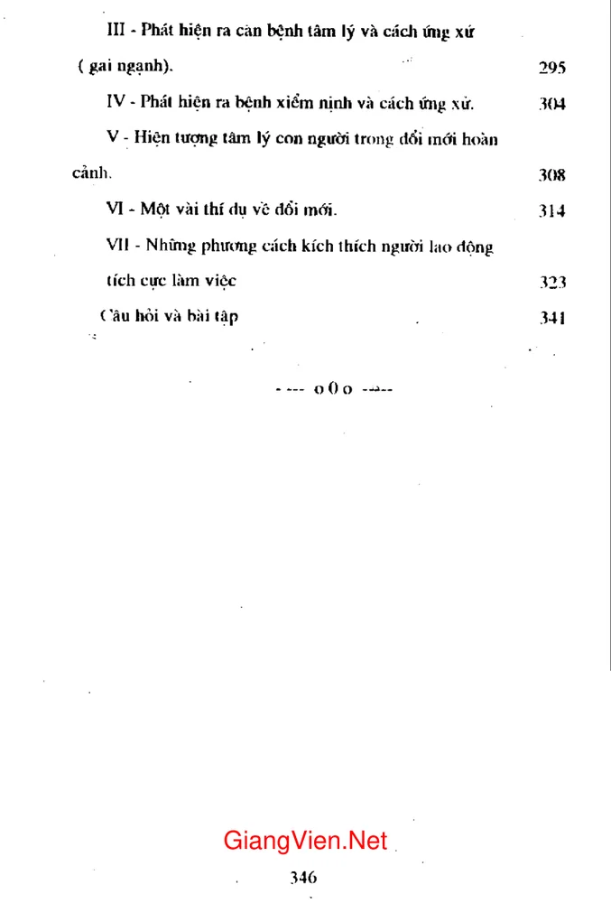 Trang 4 - Ảnh minh họa nội dung sách Giáo trình Tâm lý học quản lý (tác giả Nguyễn Bá Dương)