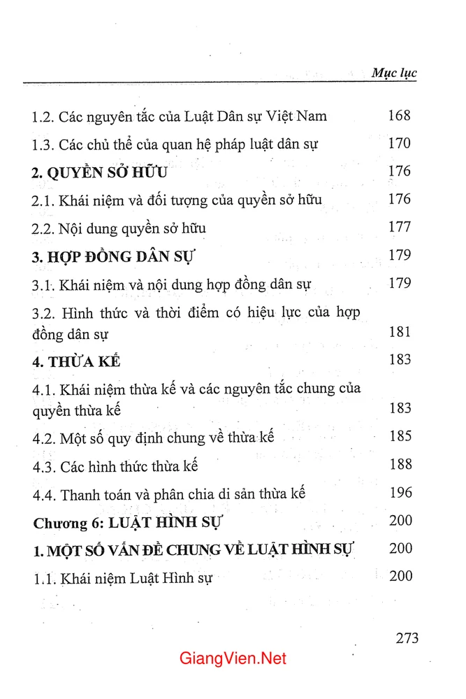 Trang 5 - Ảnh minh họa nội dung sách Giáo trình pháp luật đại cương (Học Viện Báo chí và Tuyên truyền)