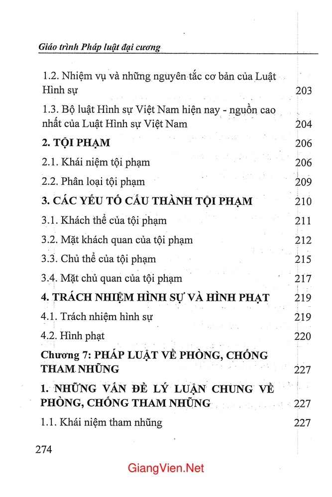 Trang 6 - Ảnh minh họa nội dung sách Giáo trình pháp luật đại cương (Học Viện Báo chí và Tuyên truyền)