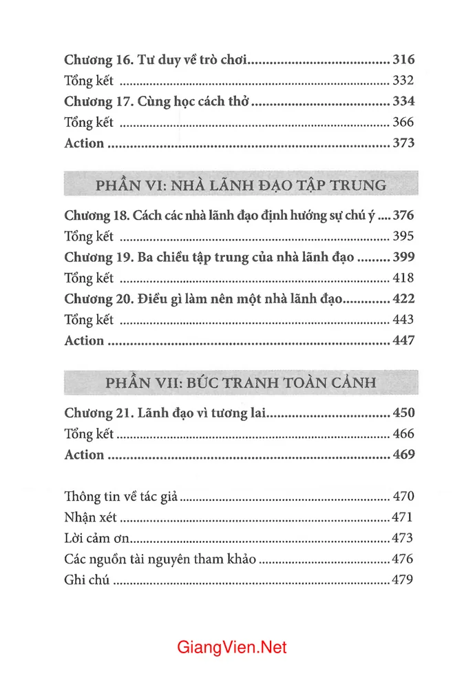 Trang 3 - Ảnh minh họa nội dung sách Sức mạnh của sự tập trung - Bí mật để tạo nên sự xuất sắc