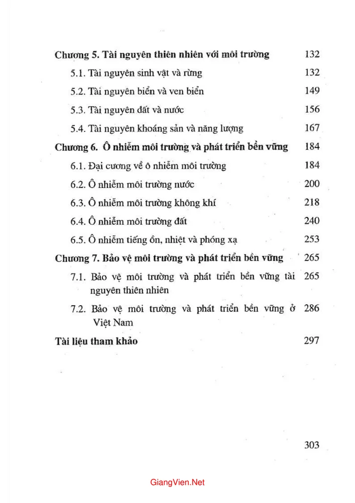 Trang 2 - Ảnh minh họa nội dung sách Môi trường và phát triển bền vững