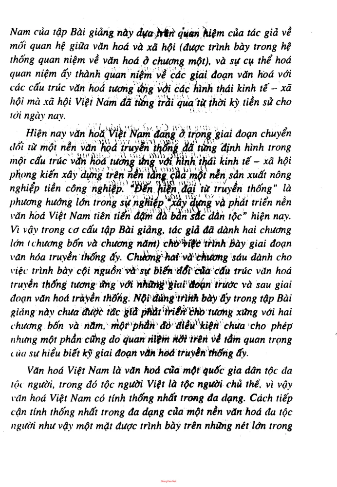 Trang 2 - Ảnh minh họa nội dung sách Cơ sở văn hóa Việt Nam - Chu Xuân Diên