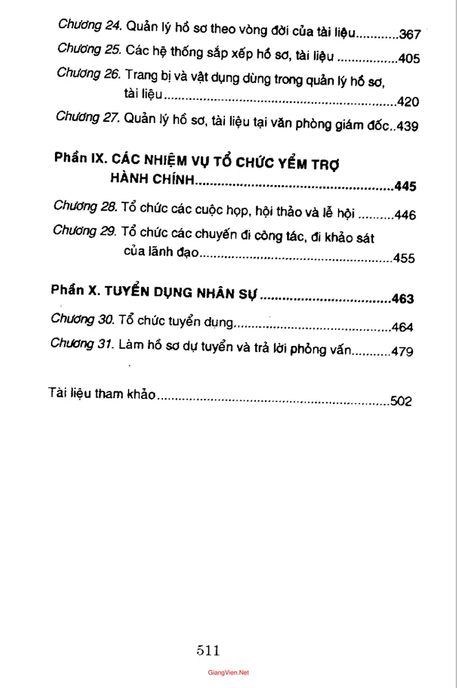 Trang 3 - Ảnh minh họa nội dung sách Nghiệp vụ thư ký văn phòng hiện đại