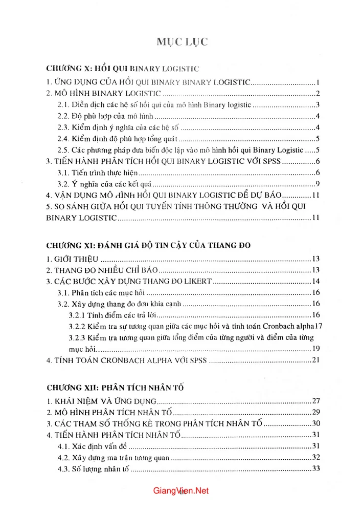 Trang 1 - Ảnh minh họa nội dung sách Phân tích dữ liệu nghiên cứu với SPSS Tập 2 (Tác giả Hoàng Trọng, Chu Nguyễn Mộng Ngọc)