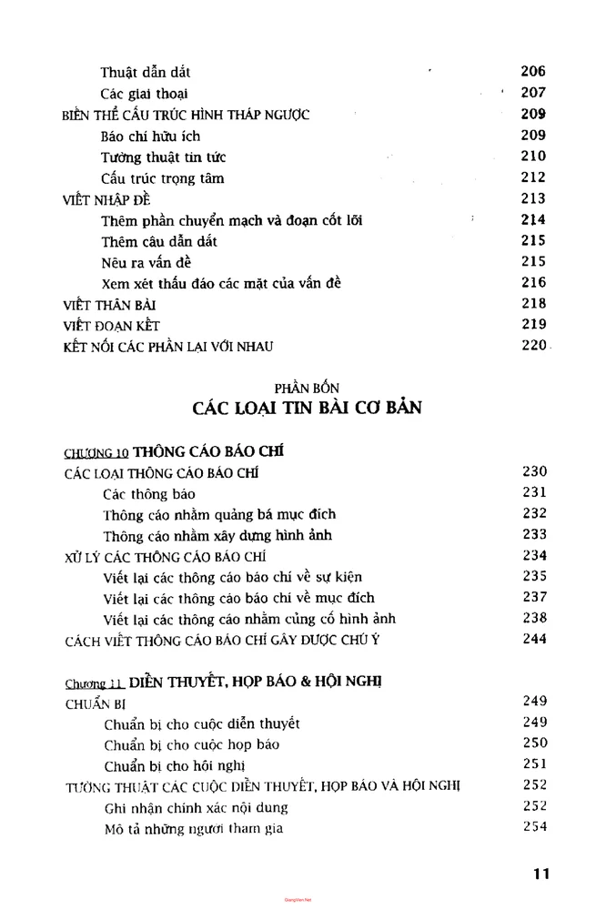 Trang 5 - Ảnh minh họa nội dung sách Nhà báo hiện đại
