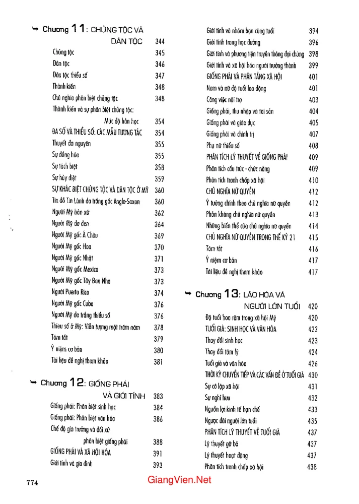 Trang 4 - Ảnh minh họa nội dung sách Xã hội học (tác giả John j Macioni)