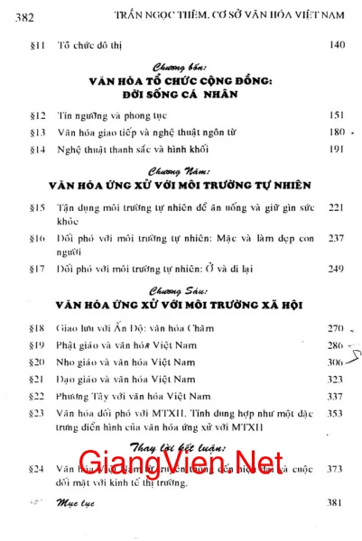 Trang 2 - Ảnh minh họa nội dung sách Cơ sở văn hóa Việt Nam - Trần Ngọc Thêm