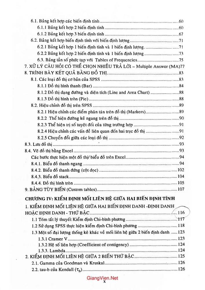 Trang 2 - Ảnh minh họa nội dung sách Phân tích dữ liệu nghiên cứu với SPSS Tập 1 (Tác giả Hoàng Trọng, Chu Nguyễn Mộng Ngọc)