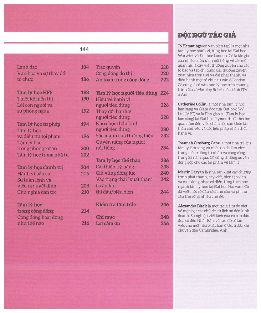 Trang 4 - Ảnh minh họa nội dung sách Hiểu hết về tâm lý học