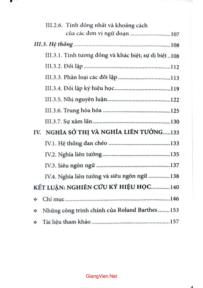 Trang 4 - Ảnh minh họa nội dung sách Cơ sở ký hiệu học