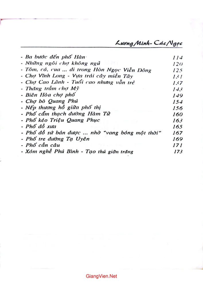 Trang 2 - Ảnh minh họa nội dung sách Đời chợ