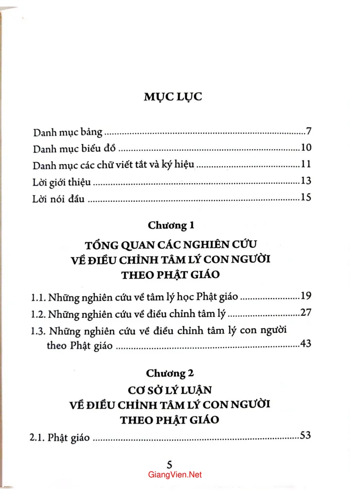 Trang 1 - Ảnh minh họa nội dung sách Điều chỉnh tâm lý con người theo phật giáo