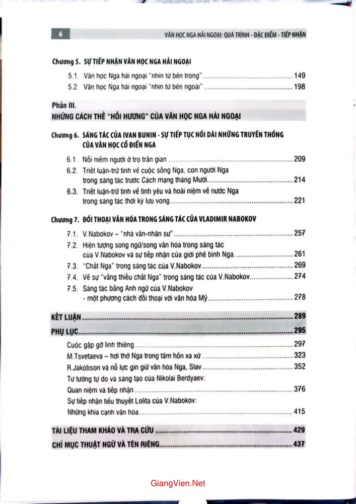 Trang 2 - Ảnh minh họa nội dung sách Văn học Nga hải ngoại