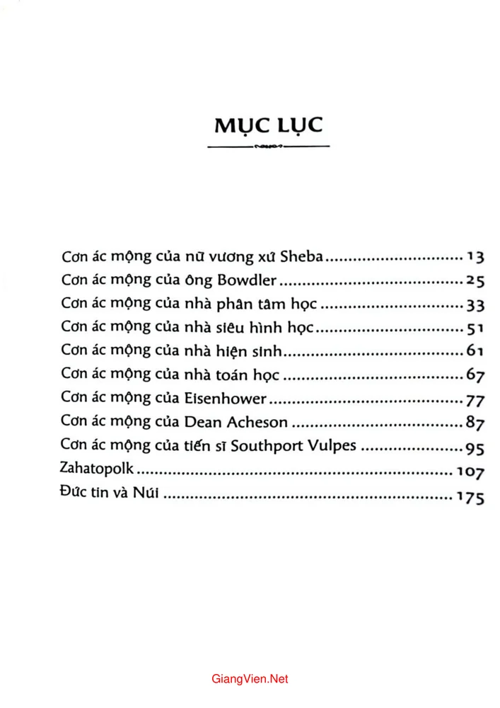 Trang 1 - Ảnh minh họa nội dung sách Ác mộng người xuất chúng
