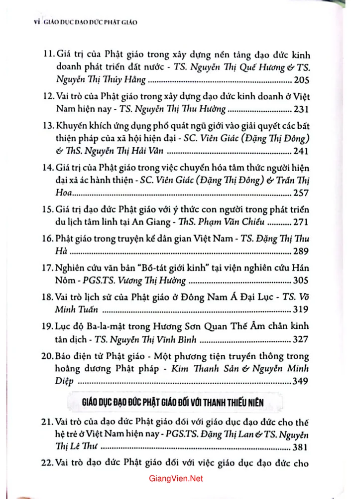 Trang 2 - Ảnh minh họa nội dung sách Giáo dục đạo đức phật giáo