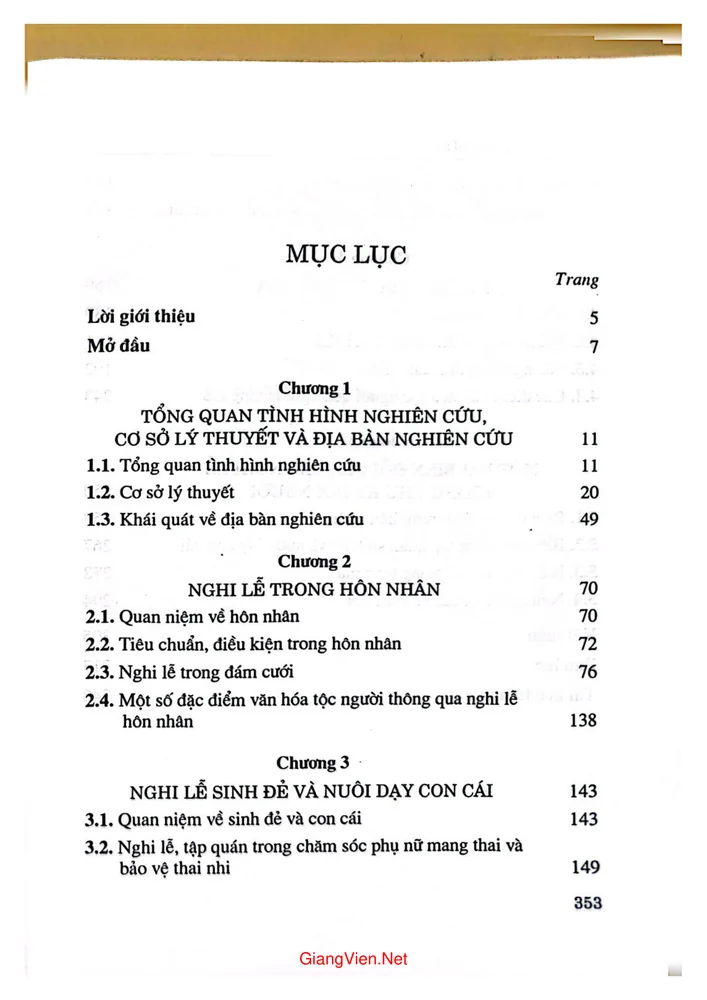 Trang 1 - Ảnh minh họa nội dung sách Nghi lễ trong chu kỳ đời người của người Mường ở Hòa Bình