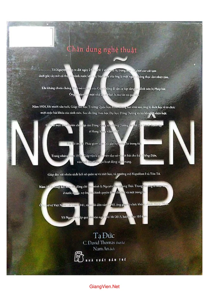 Chân dung nghệ thuật Võ Nguyên Giáp