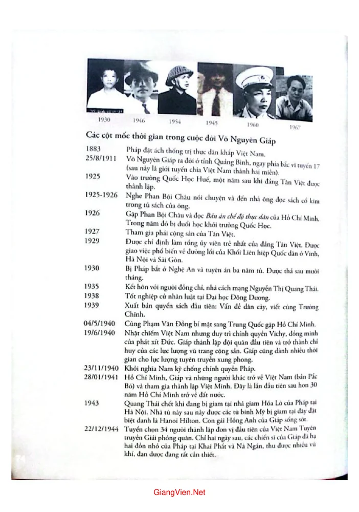 Trang 1 - Ảnh minh họa nội dung sách Chân dung nghệ thuật Võ Nguyên Giáp