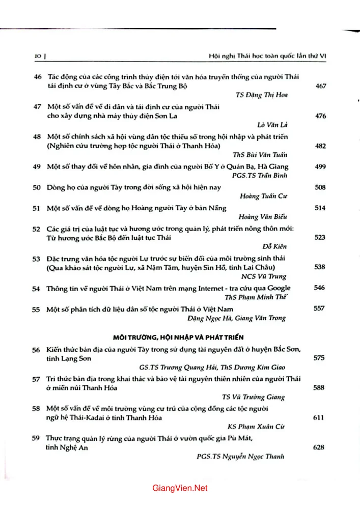 Trang 4 - Ảnh minh họa nội dung sách Cộng đồng các tộc người ngữ hệ Thái-Kadai ở Việt Nam Truyền thống, hội nhập và phát triển