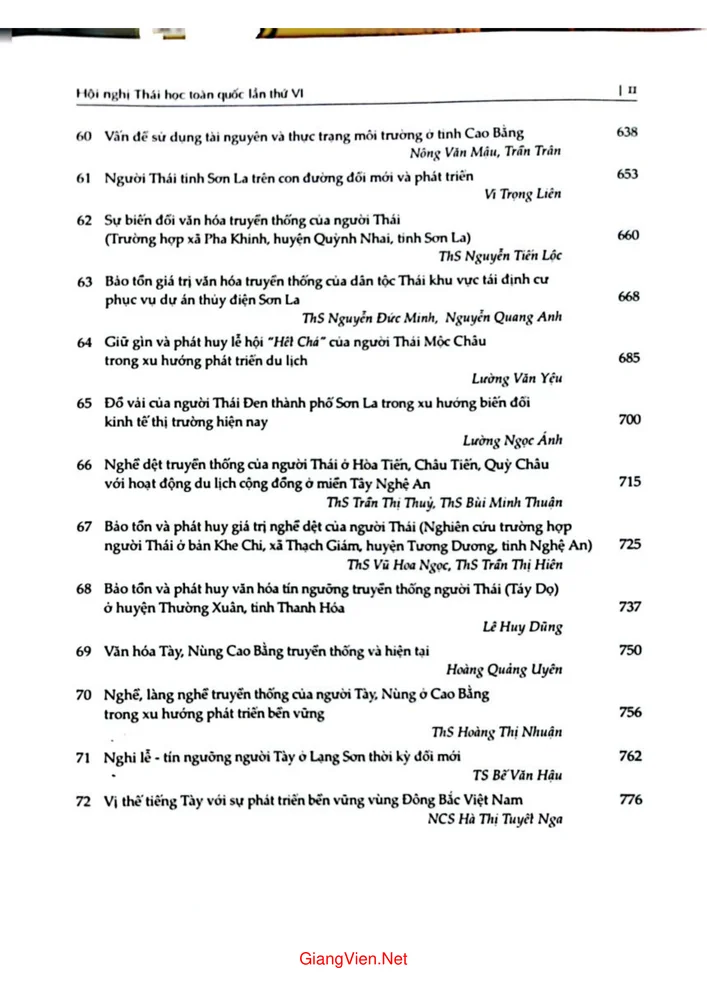 Trang 5 - Ảnh minh họa nội dung sách Cộng đồng các tộc người ngữ hệ Thái-Kadai ở Việt Nam Truyền thống, hội nhập và phát triển