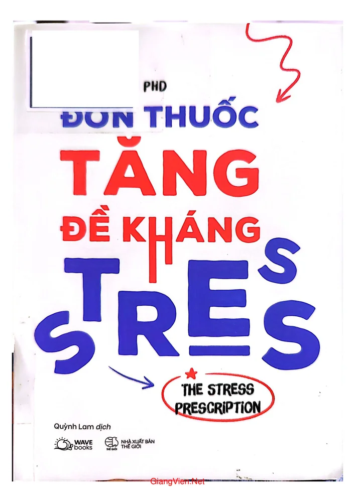 Đơn thuốc tăng đề kháng stress