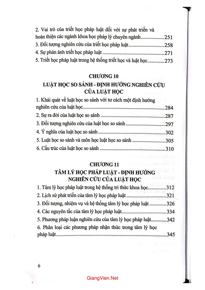 Trang 4 - Ảnh minh họa nội dung sách Luật học và phương pháp luận nghiên cứu luật học