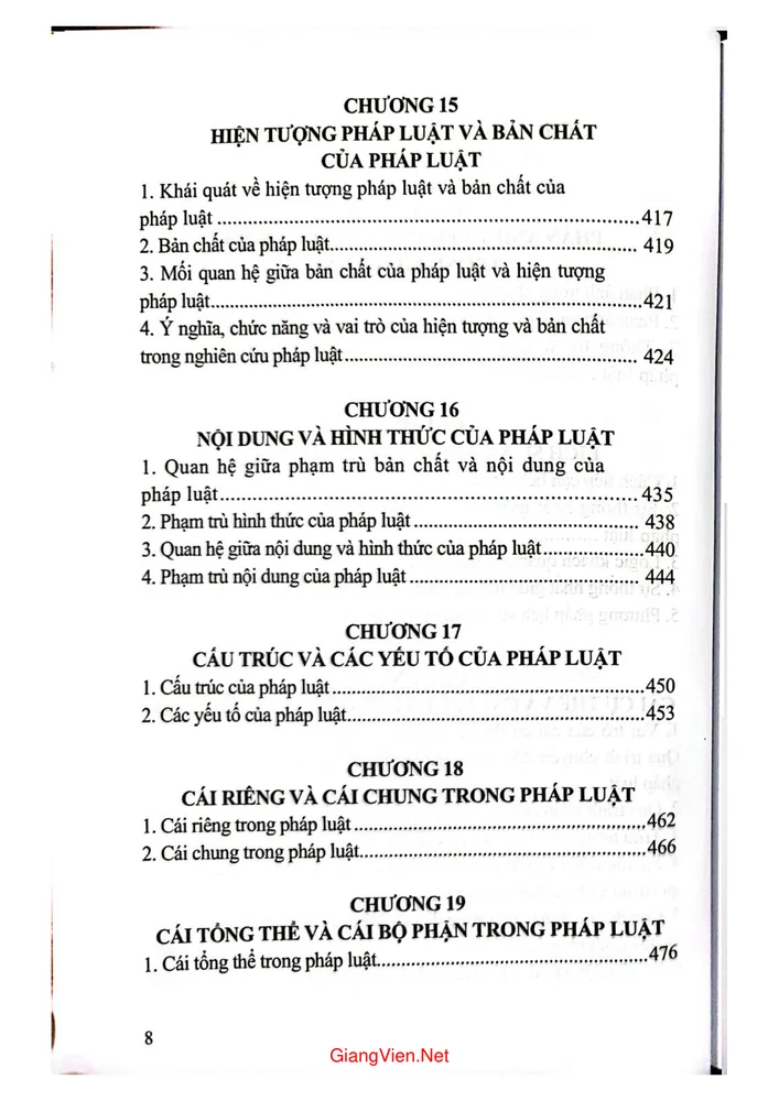 Trang 6 - Ảnh minh họa nội dung sách Luật học và phương pháp luận nghiên cứu luật học