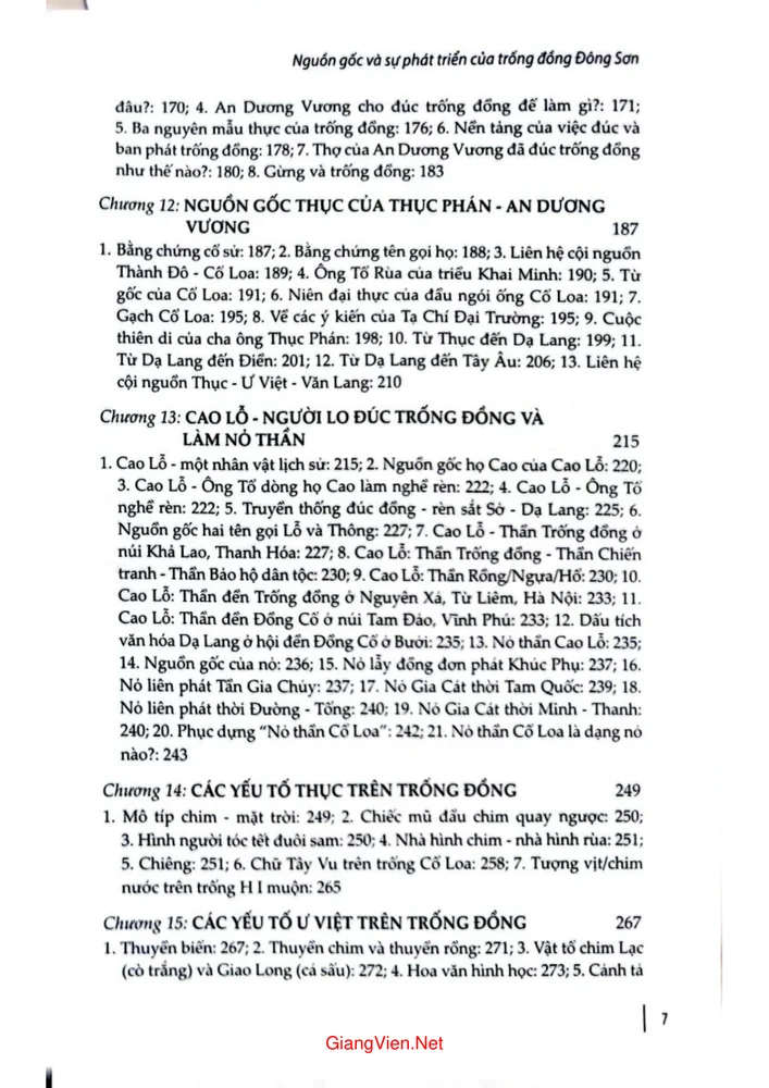 Trang 3 - Ảnh minh họa nội dung sách Nguồn gốc và sự phát triển của trống đồng Đông Sơn