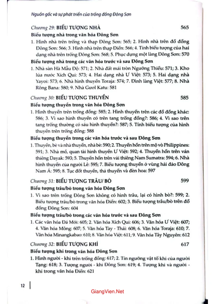 Trang 8 - Ảnh minh họa nội dung sách Nguồn gốc và sự phát triển của trống đồng Đông Sơn