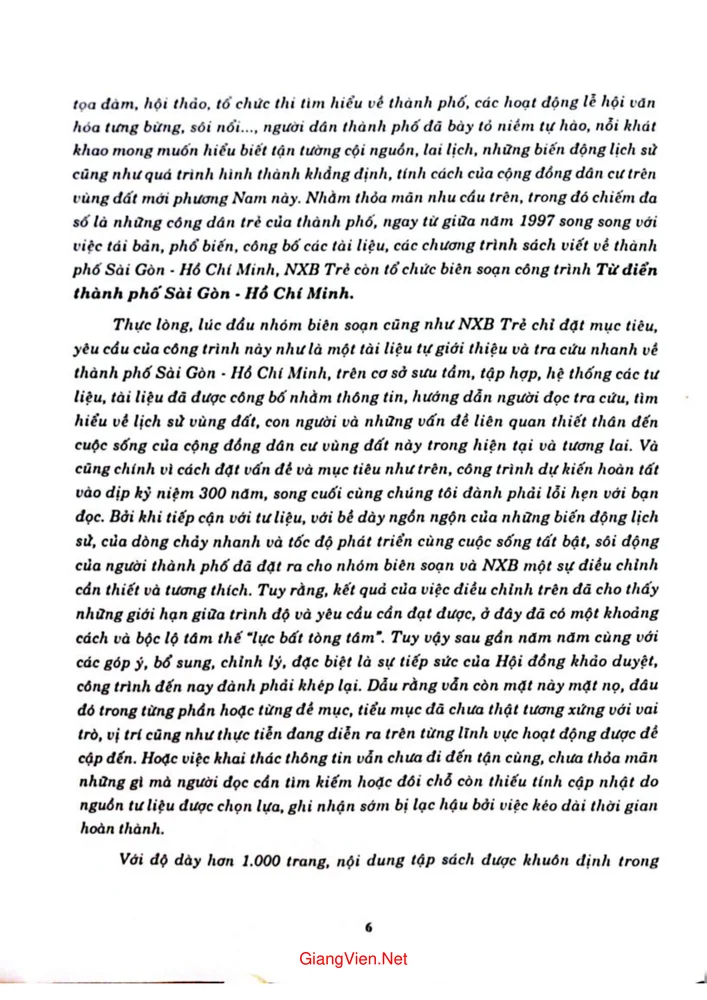 Trang 2 - Ảnh minh họa nội dung sách Từ điển thành phố Sài Gòn Hồ Chí Minh