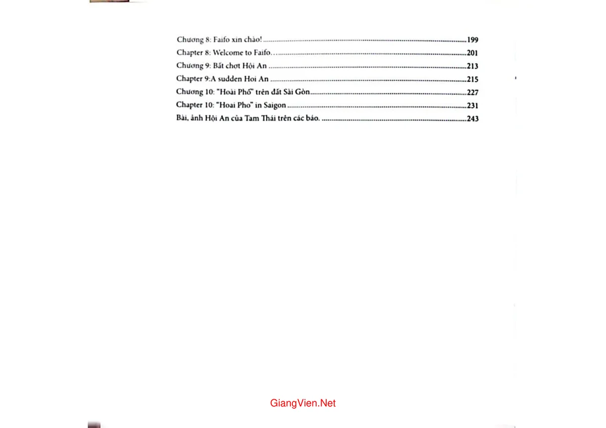 Trang 2 - Ảnh minh họa nội dung sách Hội An lang thang phố nhớ