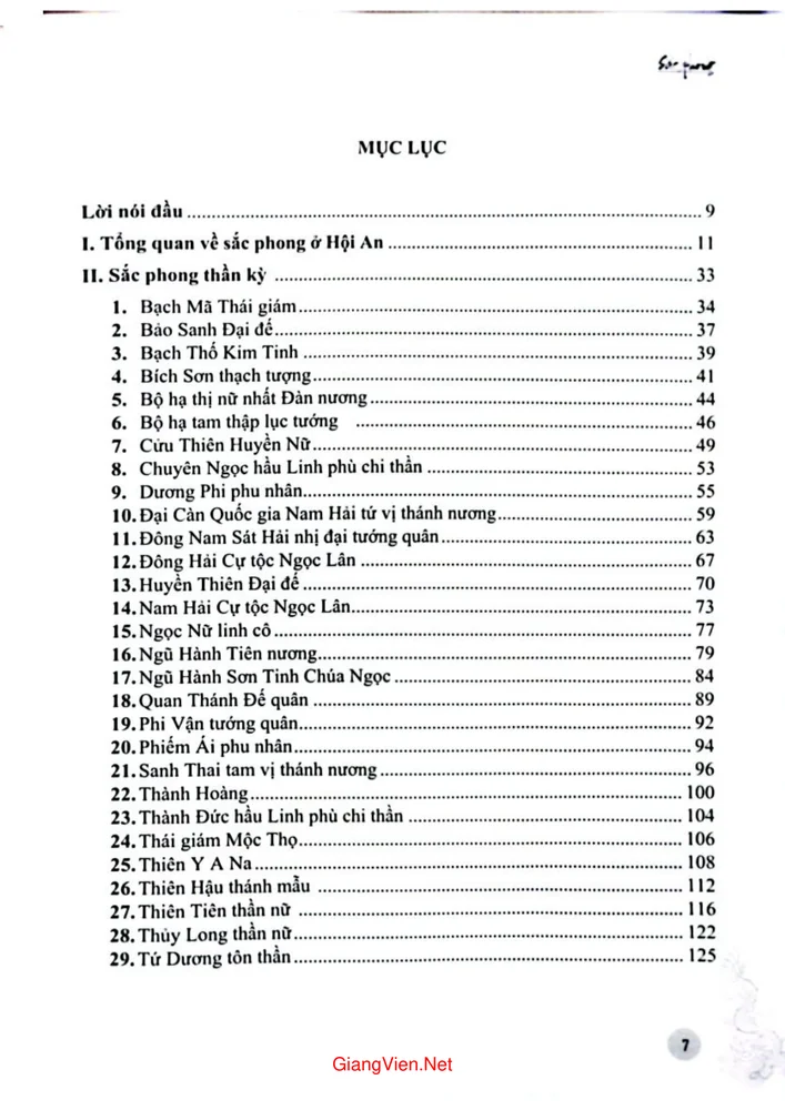 Trang 1 - Ảnh minh họa nội dung sách Di sản hán nôm Hội An, tập 6 Sắc phong