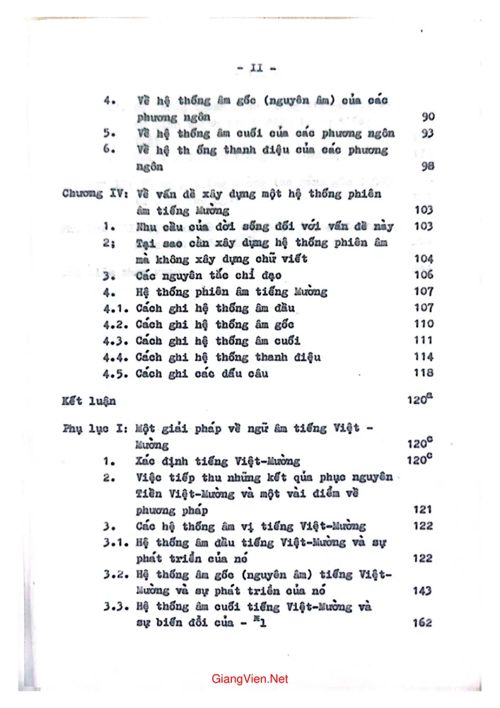 Trang 2 - Ảnh minh họa nội dung sách Ngữ âm tiếng Mường qua các phương ngôn