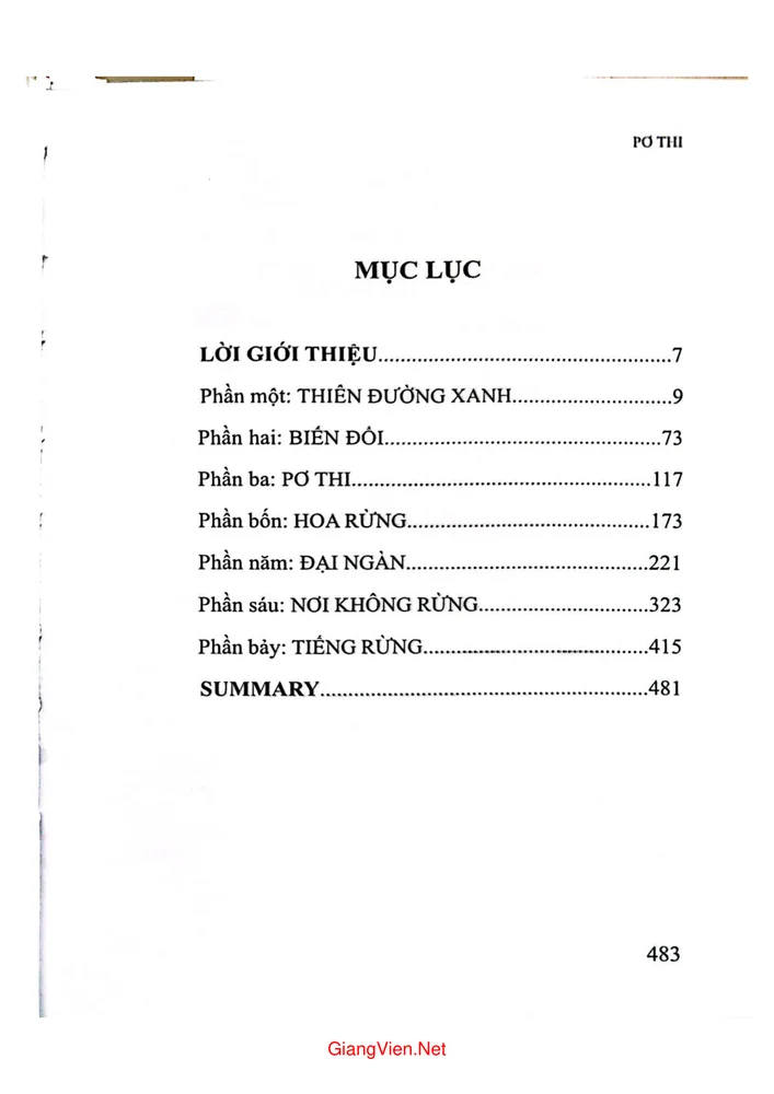 Trang 1 - Ảnh minh họa nội dung sách Pơ Thi (tiểu thuyết của Nguyễn Thu Loan)