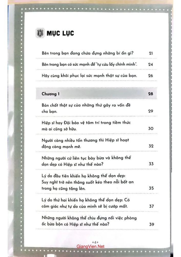 Trang 1 - Ảnh minh họa nội dung sách Tôi đi cứu tôi, tâm lý học chữa lành bản thân