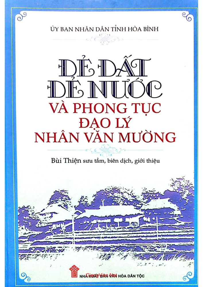 Đẻ đất đẻ nước và phong tục đạo lý nhân văn Mường