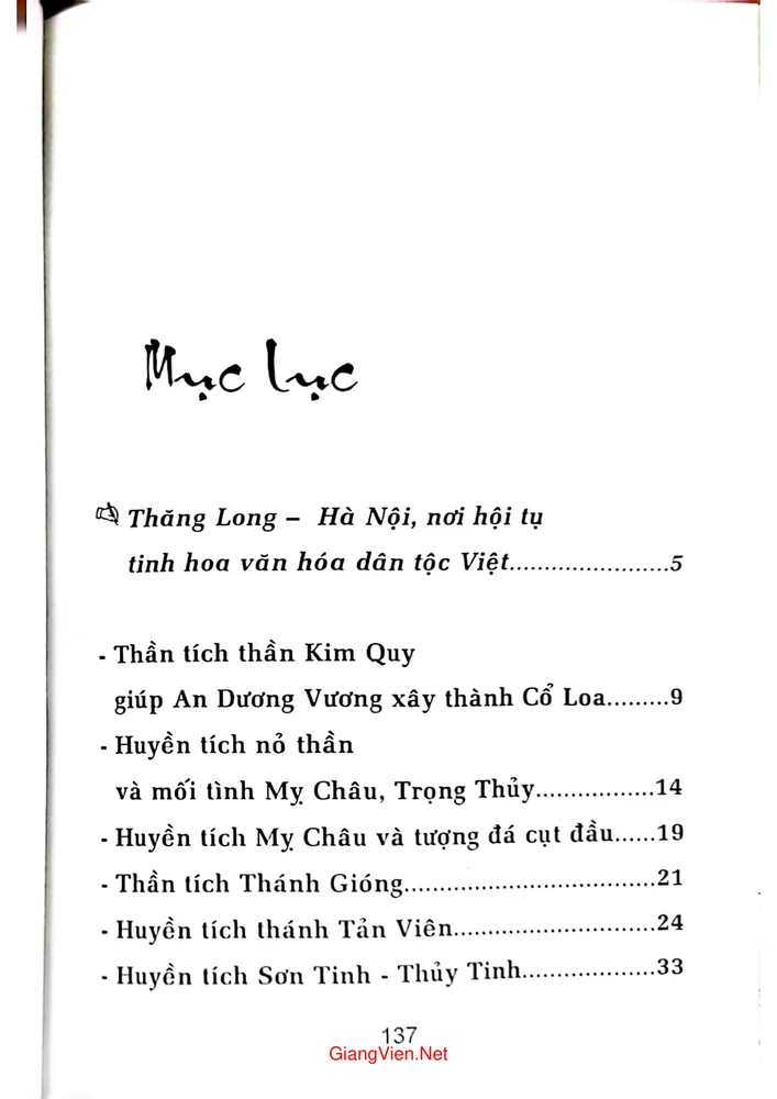 Trang 1 - Ảnh minh họa nội dung sách 36 Thần tích, huyền tích Thăng Long Hà Nội