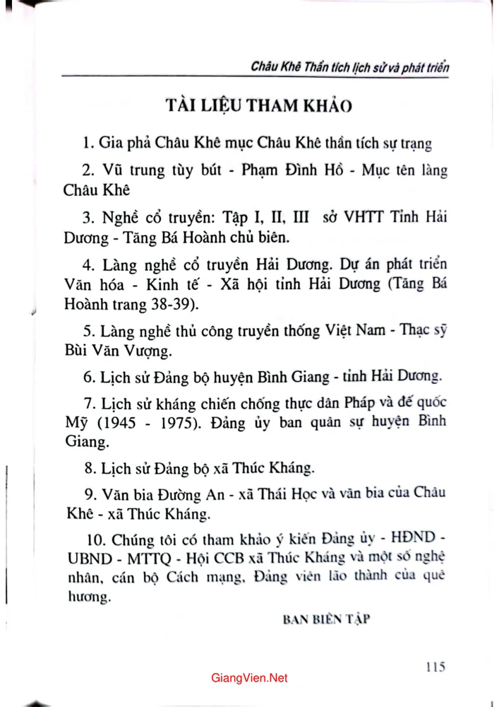 Trang 1 - Ảnh minh họa nội dung sách Châu Khê Thần Tích - Lịch sử và phát triển