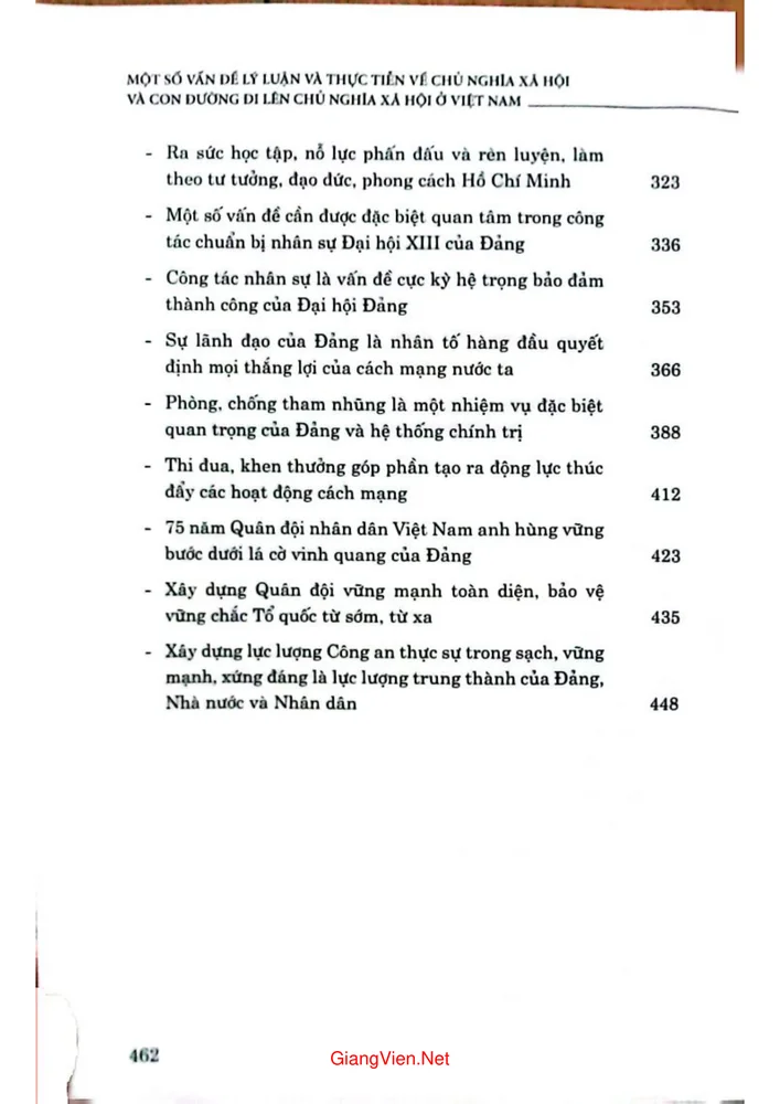 Trang 3 - Ảnh minh họa nội dung sách Một số vấn đề lý luận và thực tiễn về CNXH và con đường đi lên CNXH ở Việt Nam