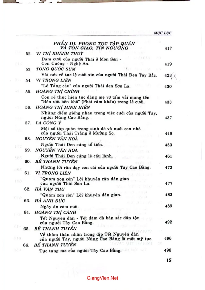 Trang 5 - Ảnh minh họa nội dung sách Văn hóa và lịch sử các dân tộc trong nhóm ngôn ngữ Thái Việt Nam