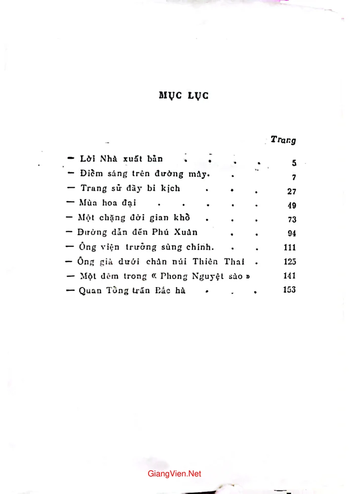 Trang 1 - Ảnh minh họa nội dung sách Quan tổng trấn Bắc Hà
